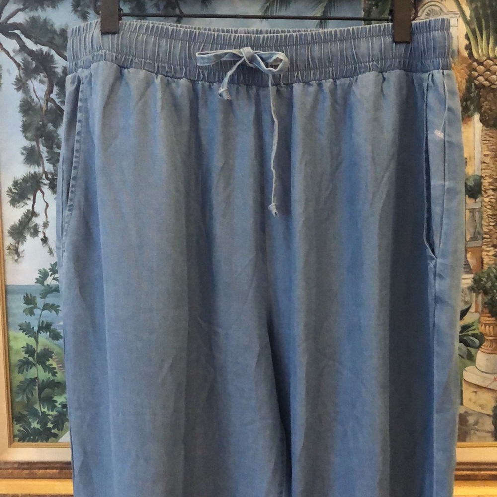 ✈️Walter Baker Sophia Medium Wash lightweight silky feel denim joggers